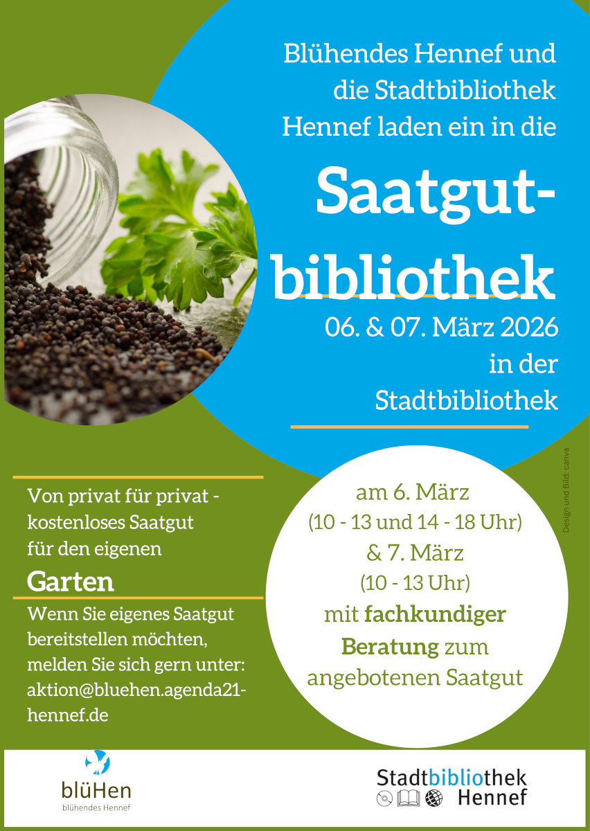 Poster zur Saatgutbörse Poster zur Saatgutbibliothek